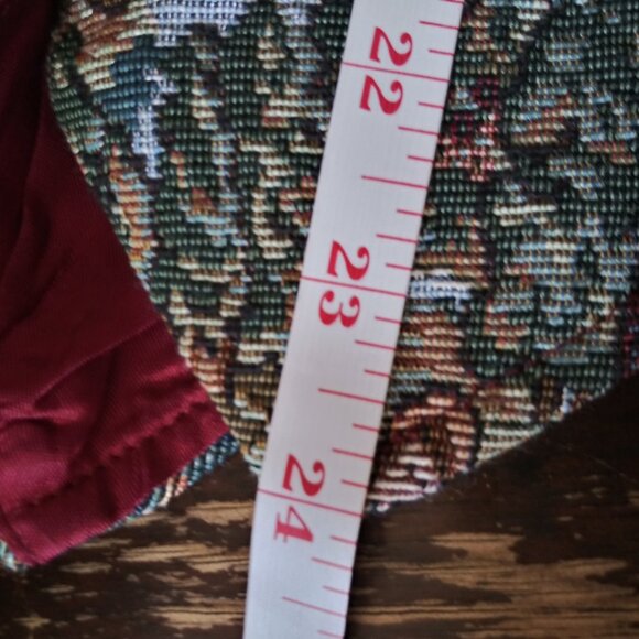 Vintage Backyard Blues Golf Tapestry Vest Women's Large - Picture 6 of 6